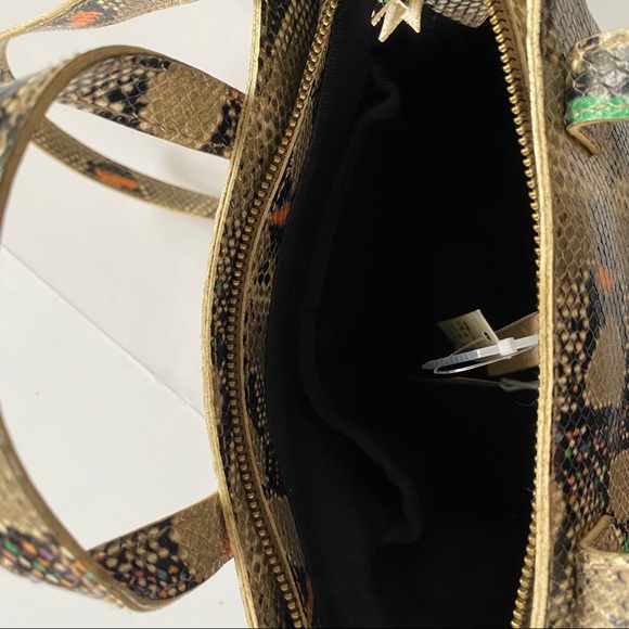 Madewell Transport Crossbody Snake Zip Top New - Picture 10 of 12